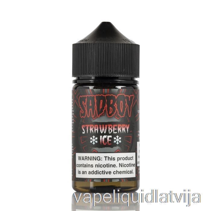 Ledus Zemeņu Asinis - Sadboy - 60ml 0mg Vape šķidrums